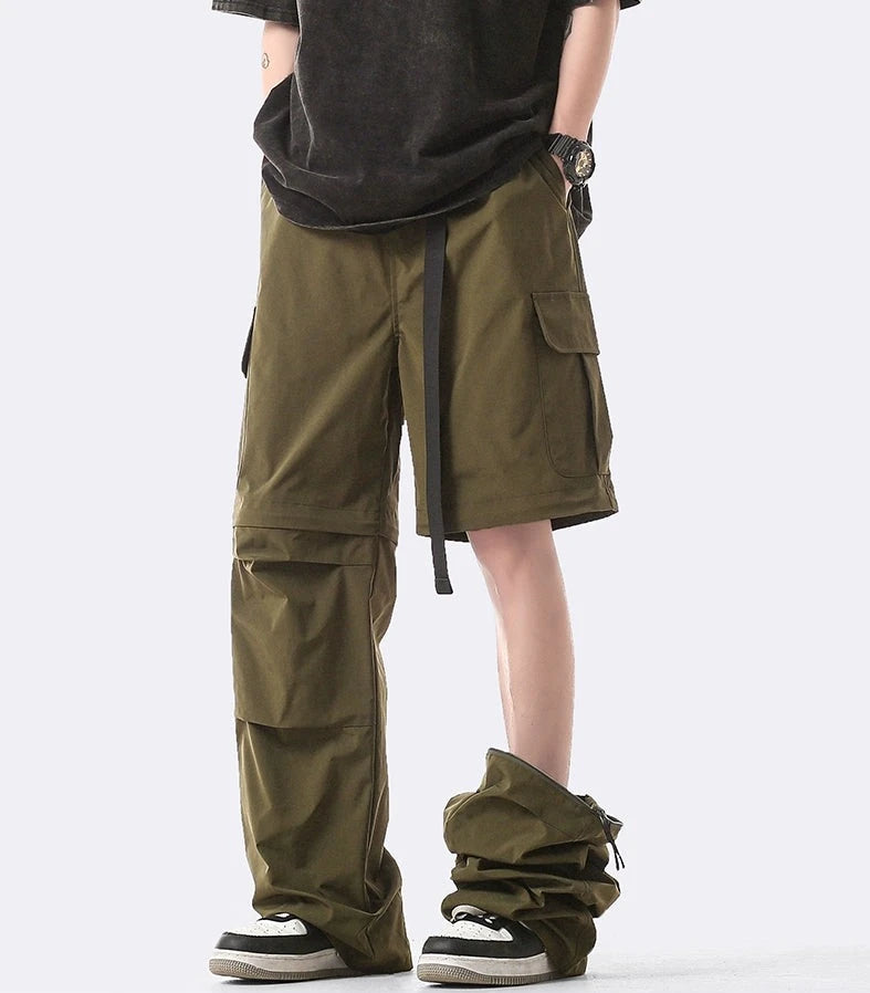 Cargo Pocket Detachable Trousers