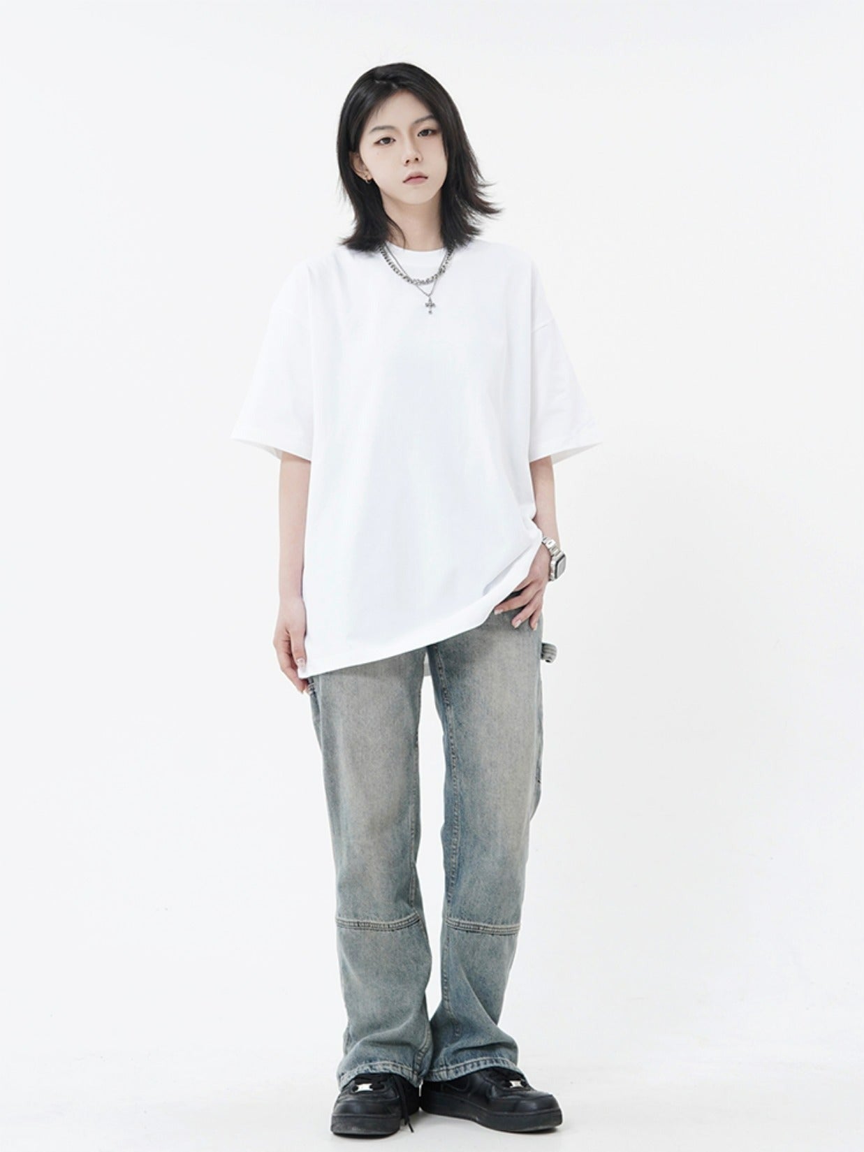 Oversized Plain T-Shirt