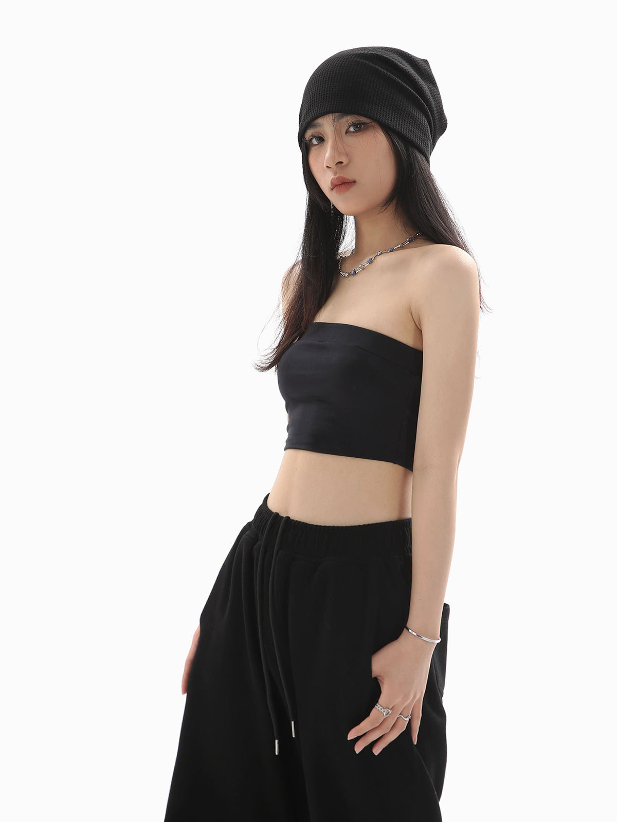 Solid Color Crop Tube Top