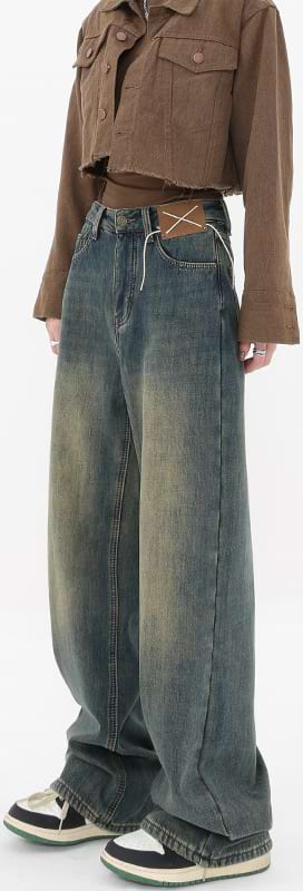 Wide Leg Vintage Jeans