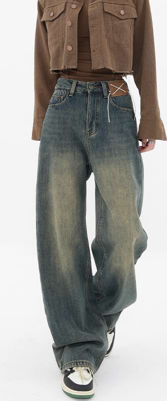 Wide Leg Vintage Jeans