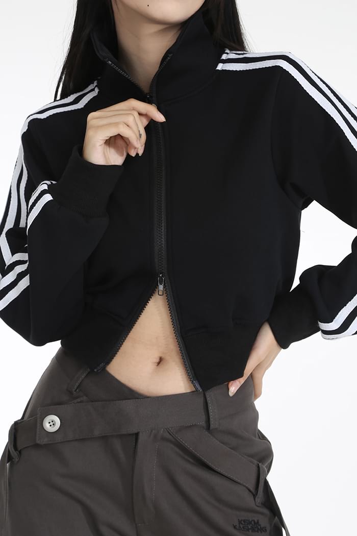 Cropped Track Jacket - nightcity clothing