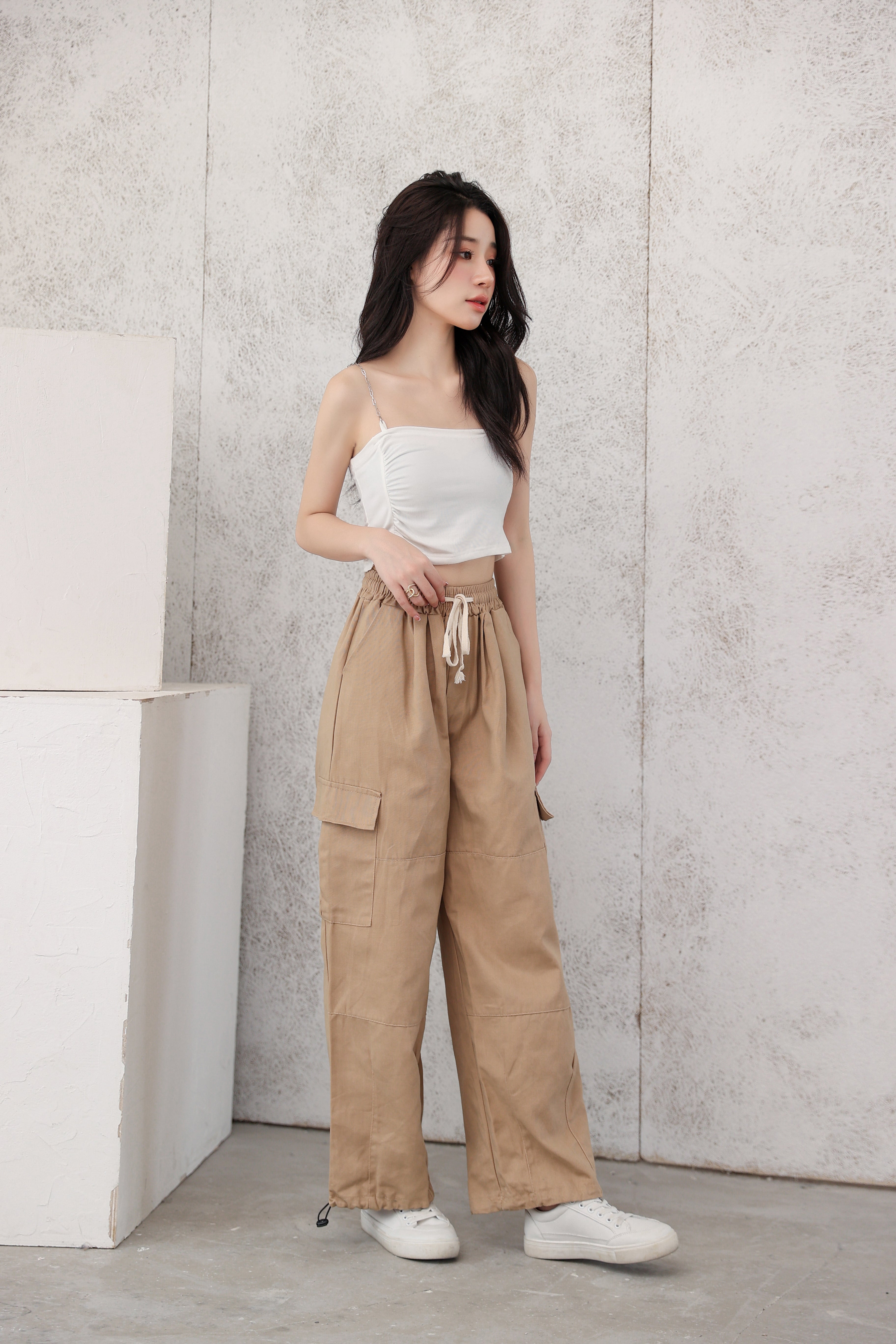 Wide Leg Cargo Pants - nightcity clothing