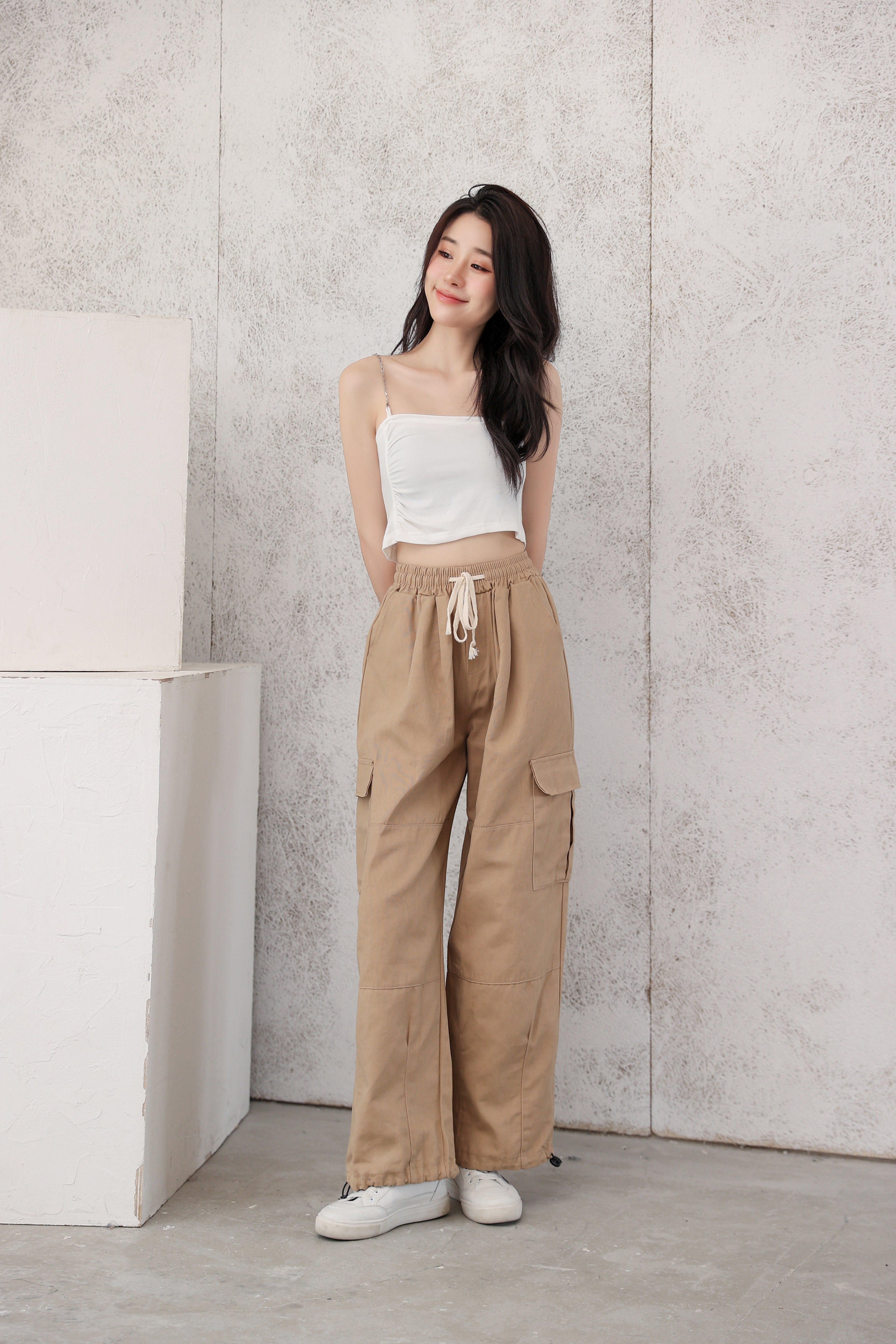 Wide Leg Cargo Pants - nightcity clothing