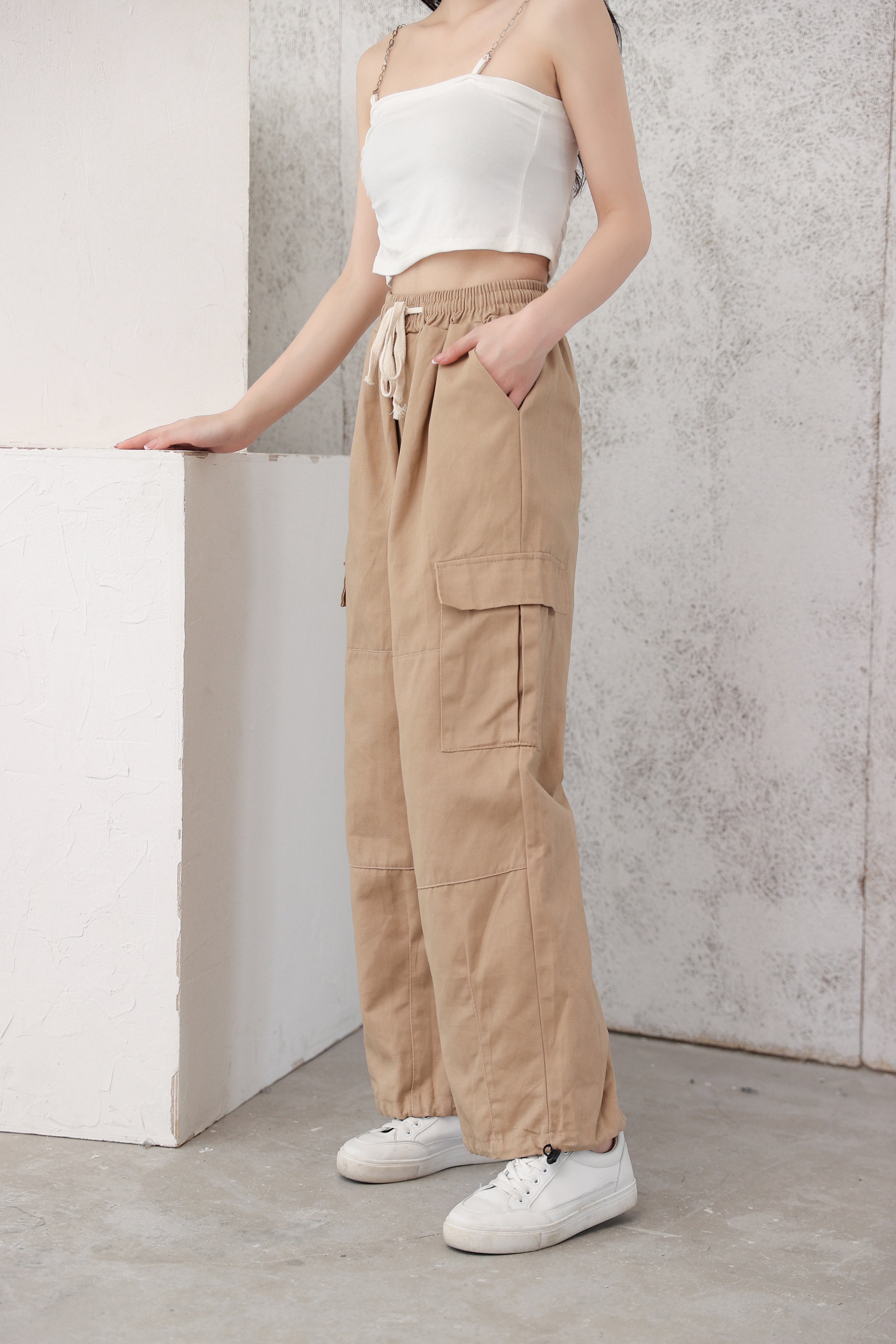 Wide Leg Cargo Pants - nightcity clothing