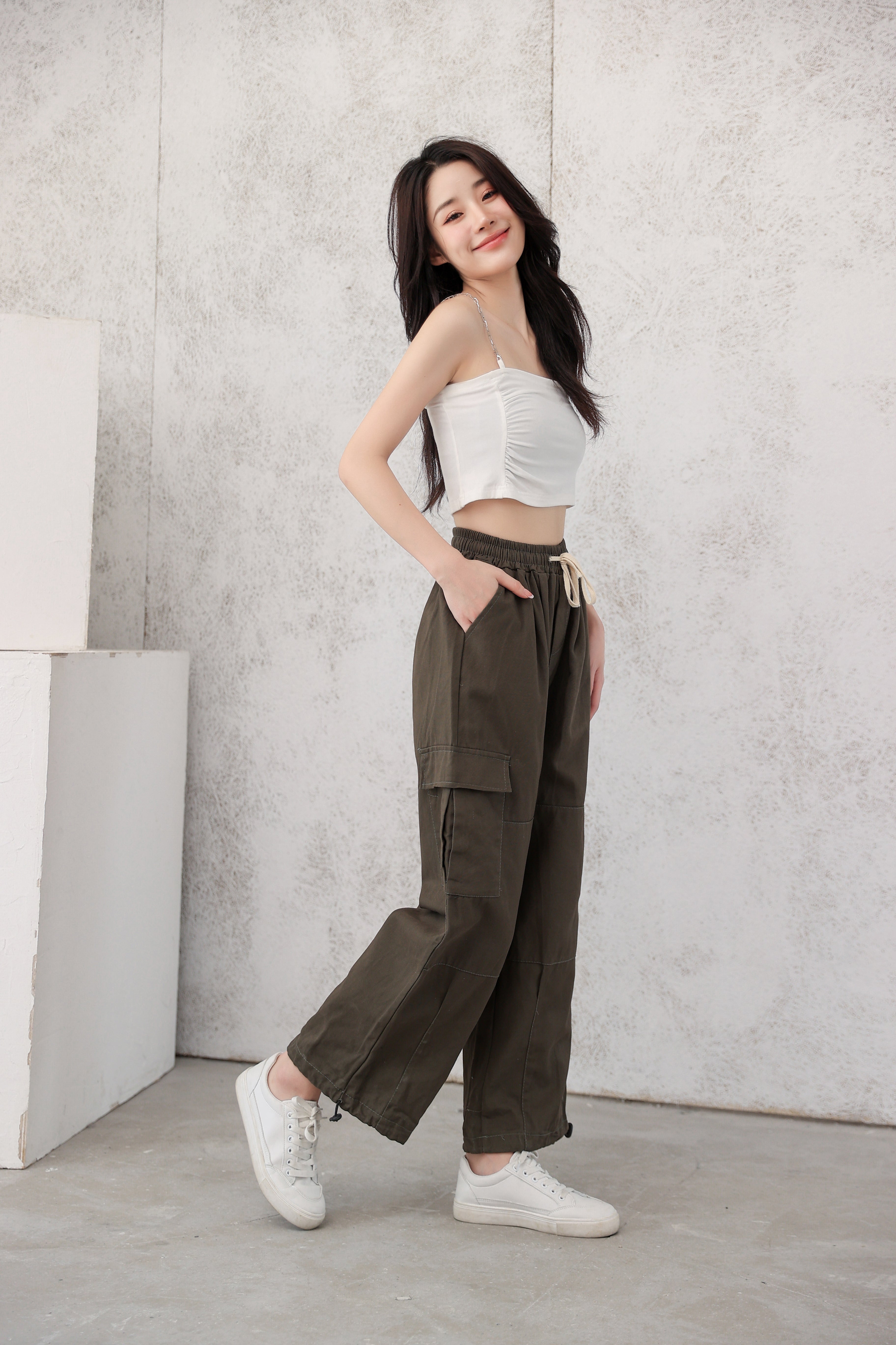 Wide Leg Cargo Pants - nightcity clothing