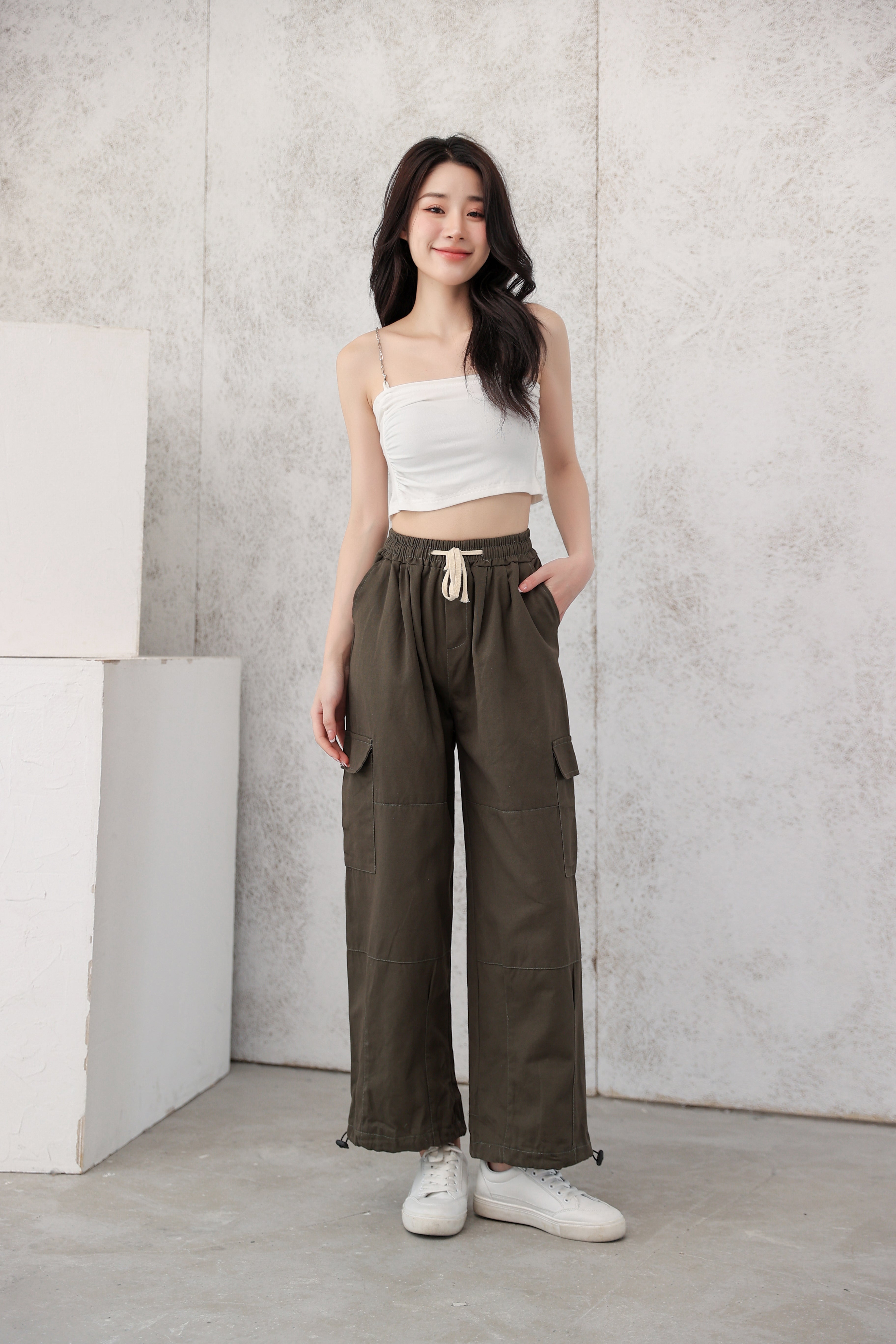 Wide Leg Cargo Pants - nightcity clothing