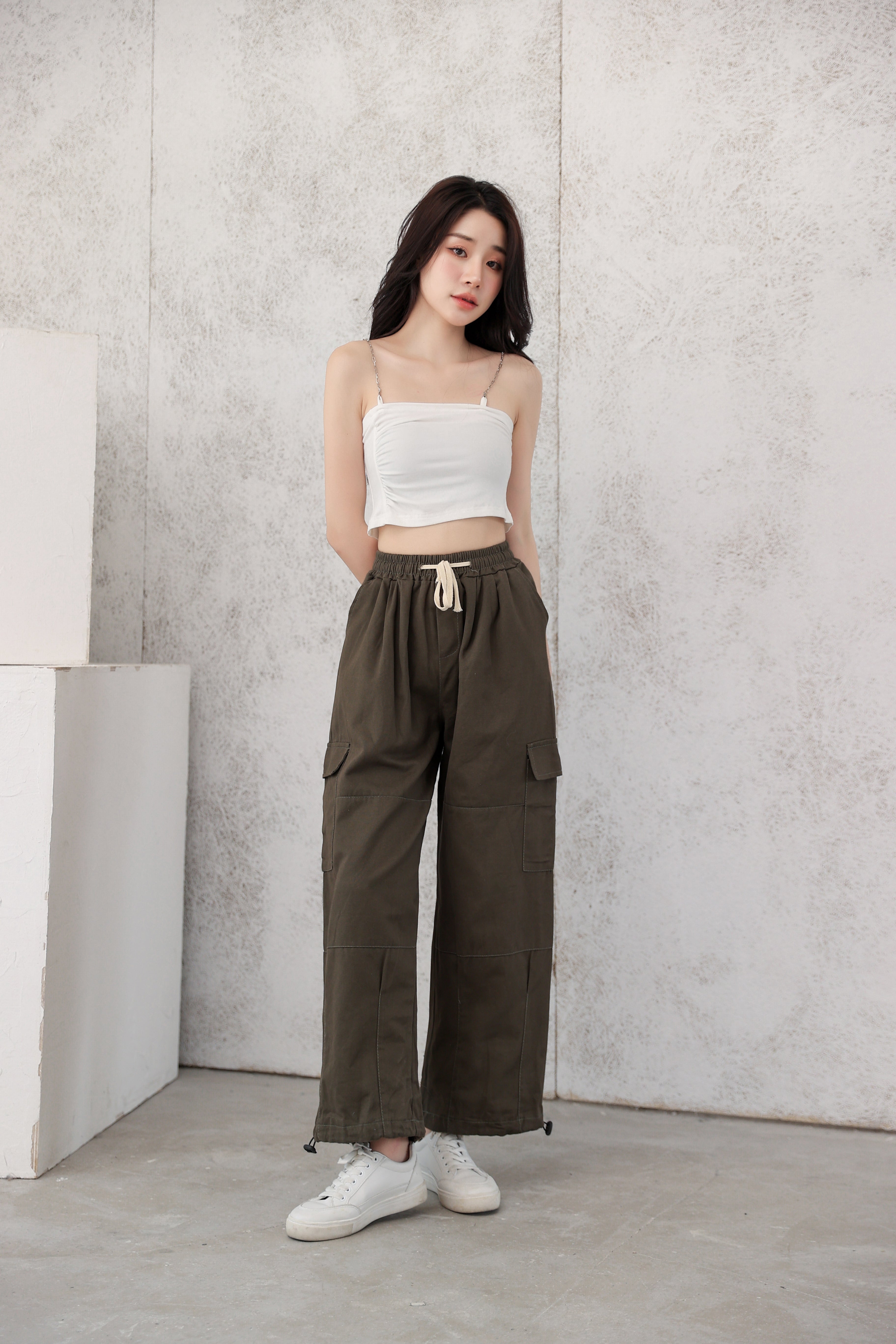 Wide Leg Cargo Pants - nightcity clothing