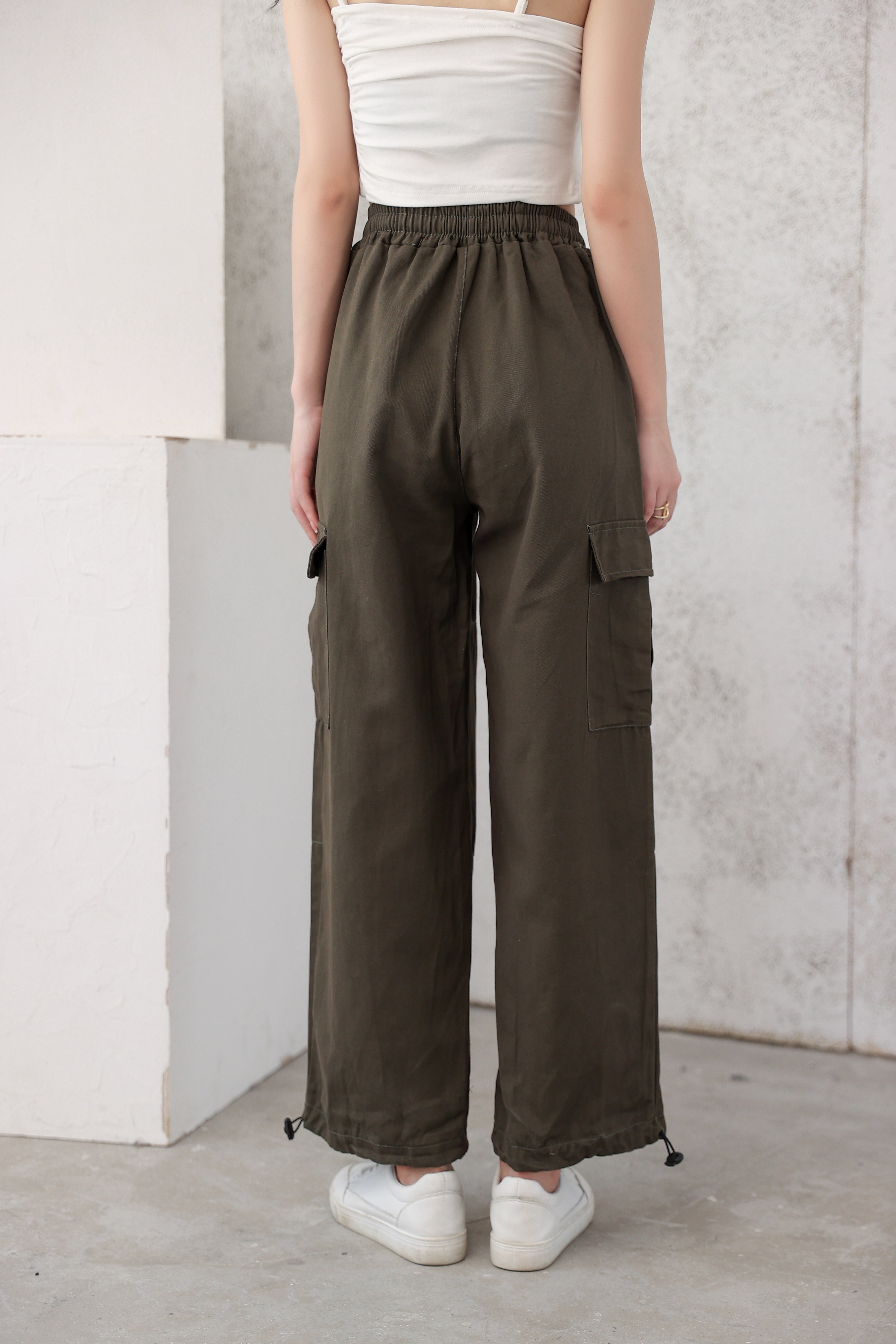 Wide Leg Cargo Pants - nightcity clothing