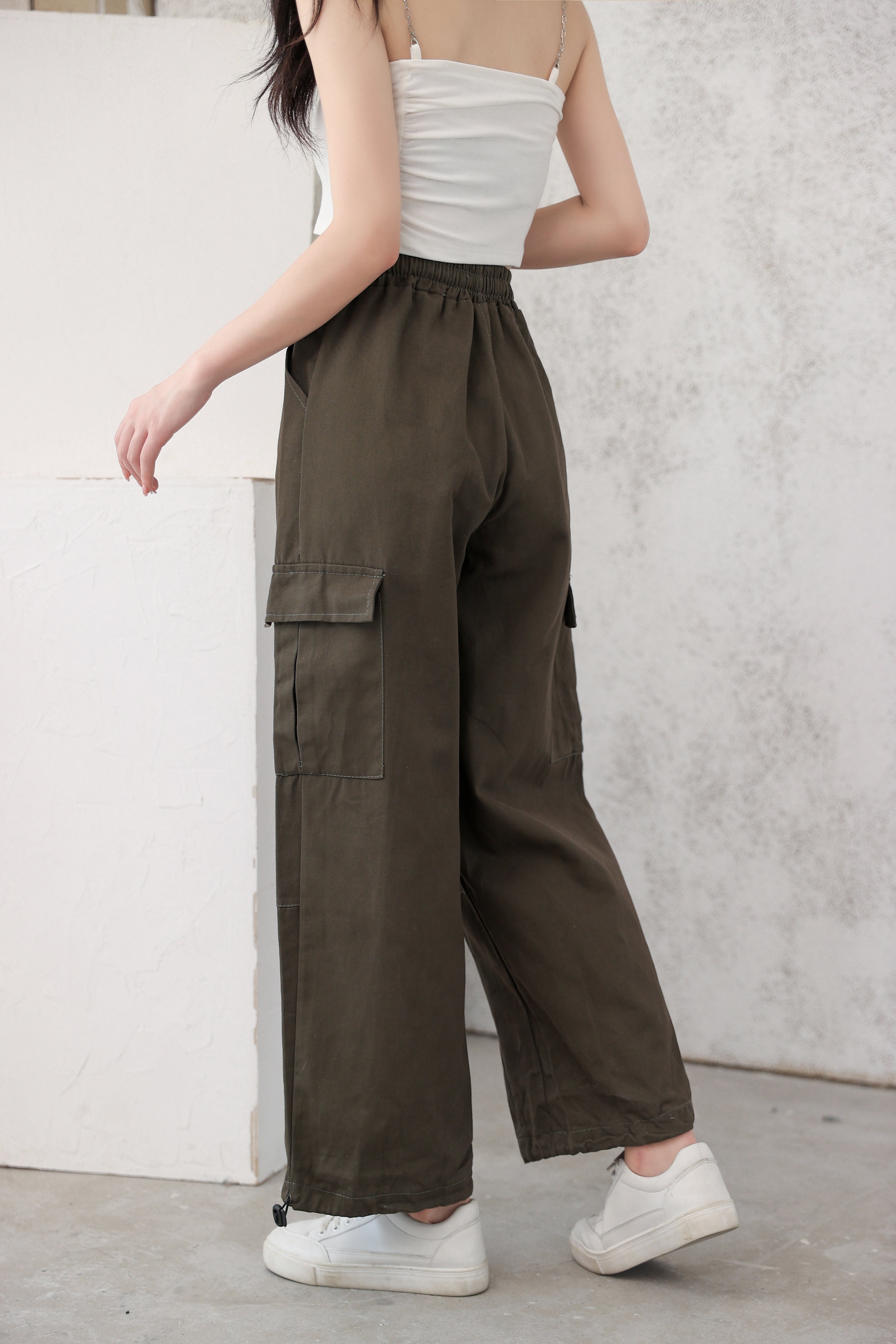 Wide Leg Cargo Pants - nightcity clothing