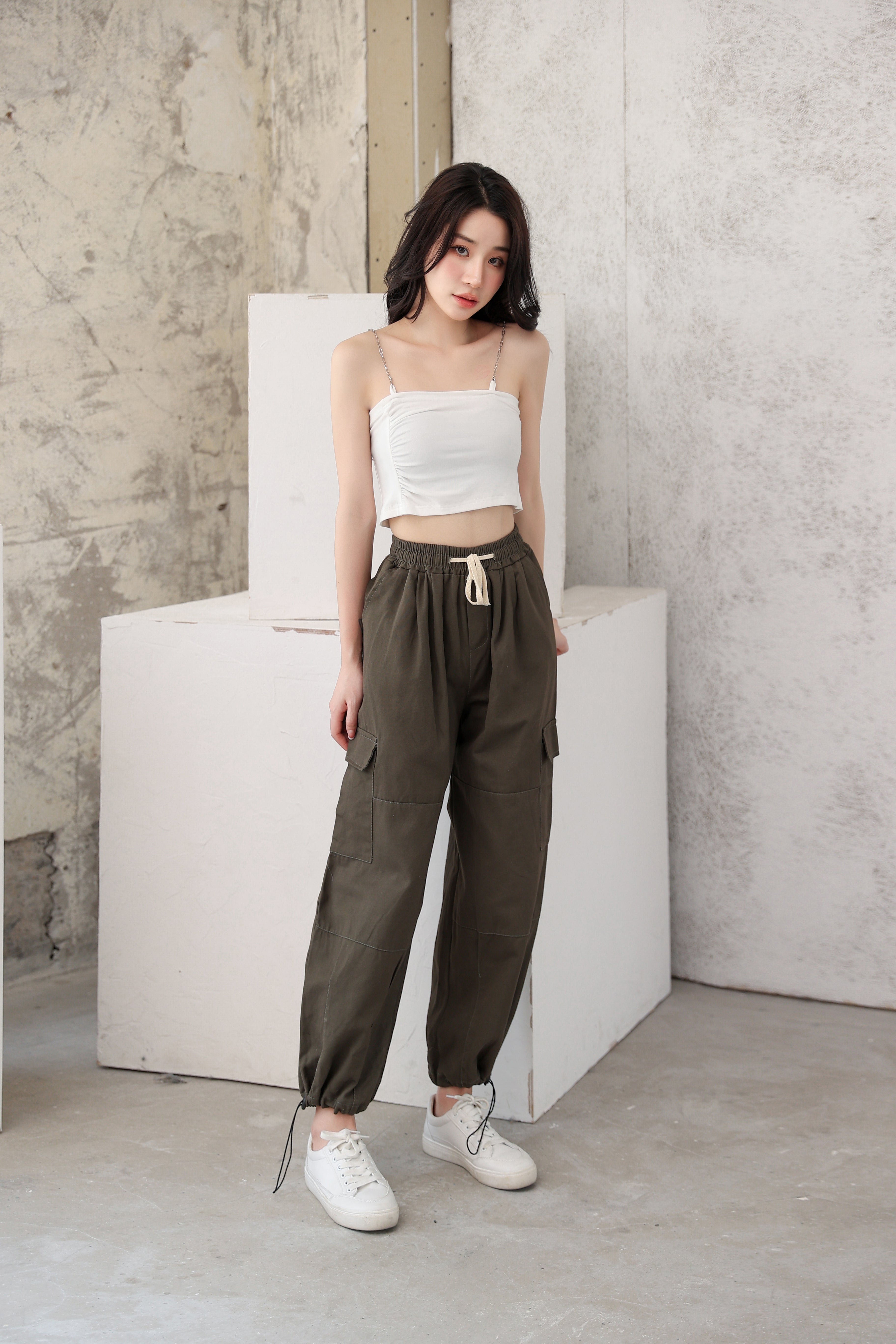 Wide Leg Cargo Pants - nightcity clothing