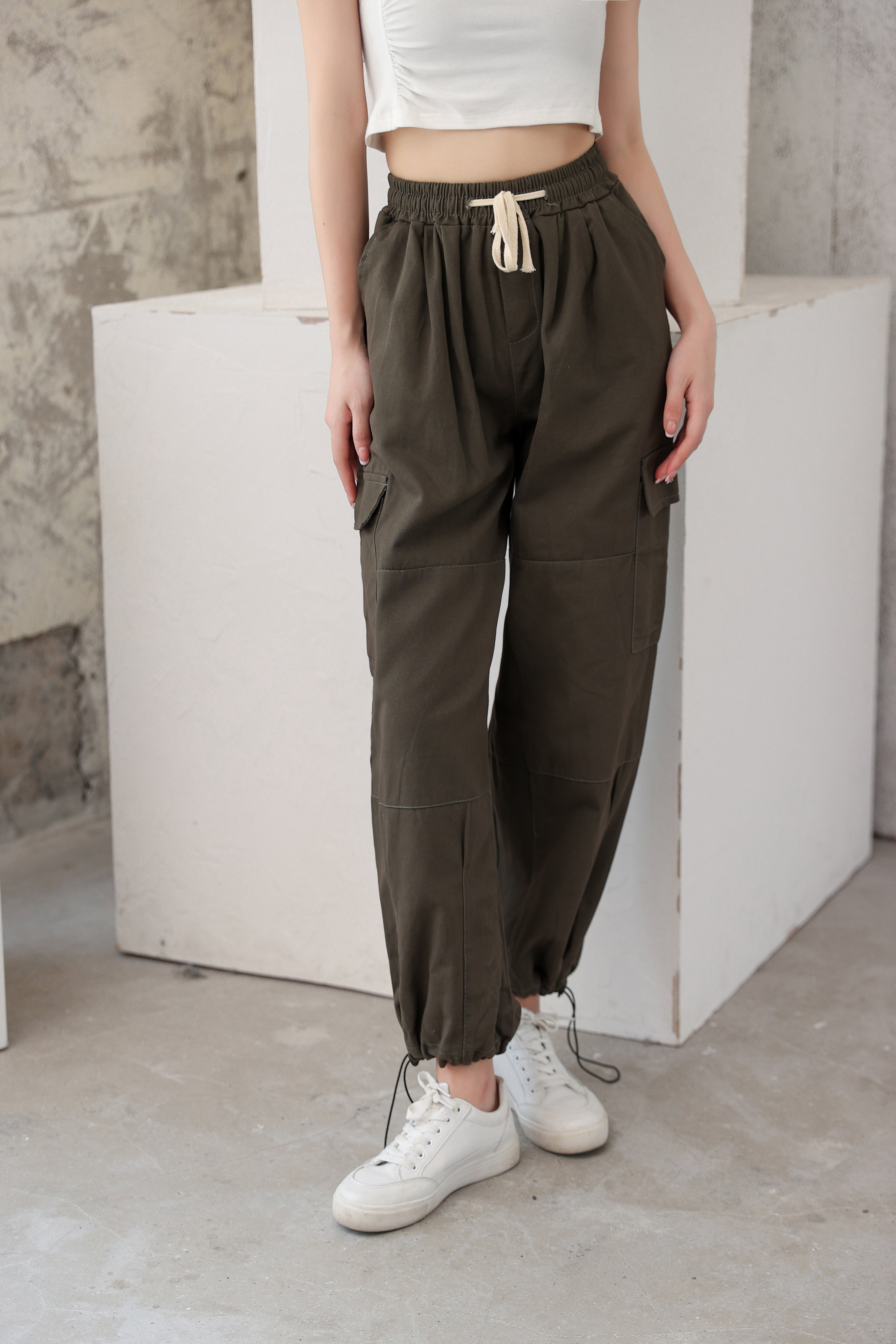 Wide Leg Cargo Pants - nightcity clothing