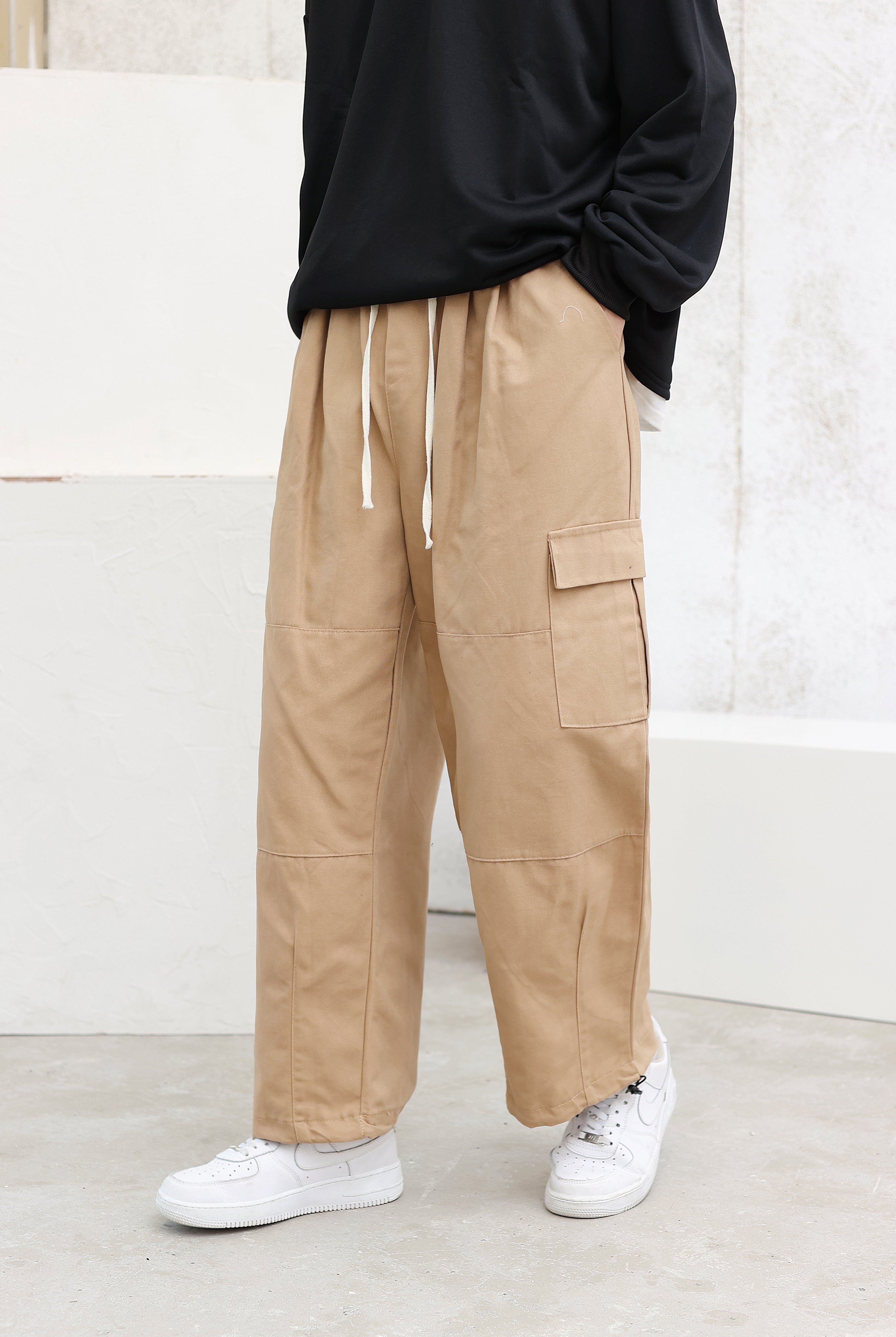 Wide Leg Cargo Pants - nightcity clothing