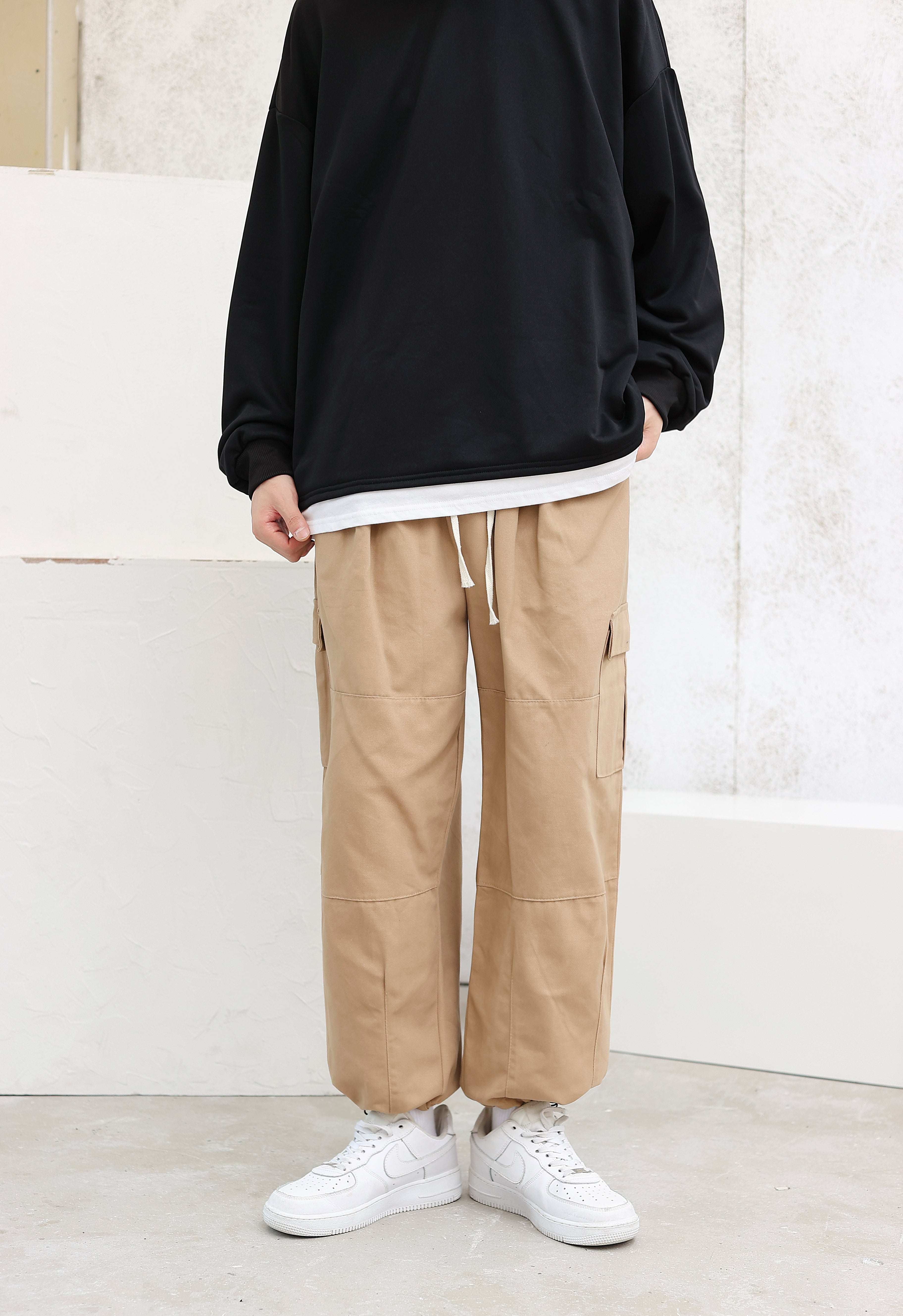 Wide Leg Cargo Pants - nightcity clothing