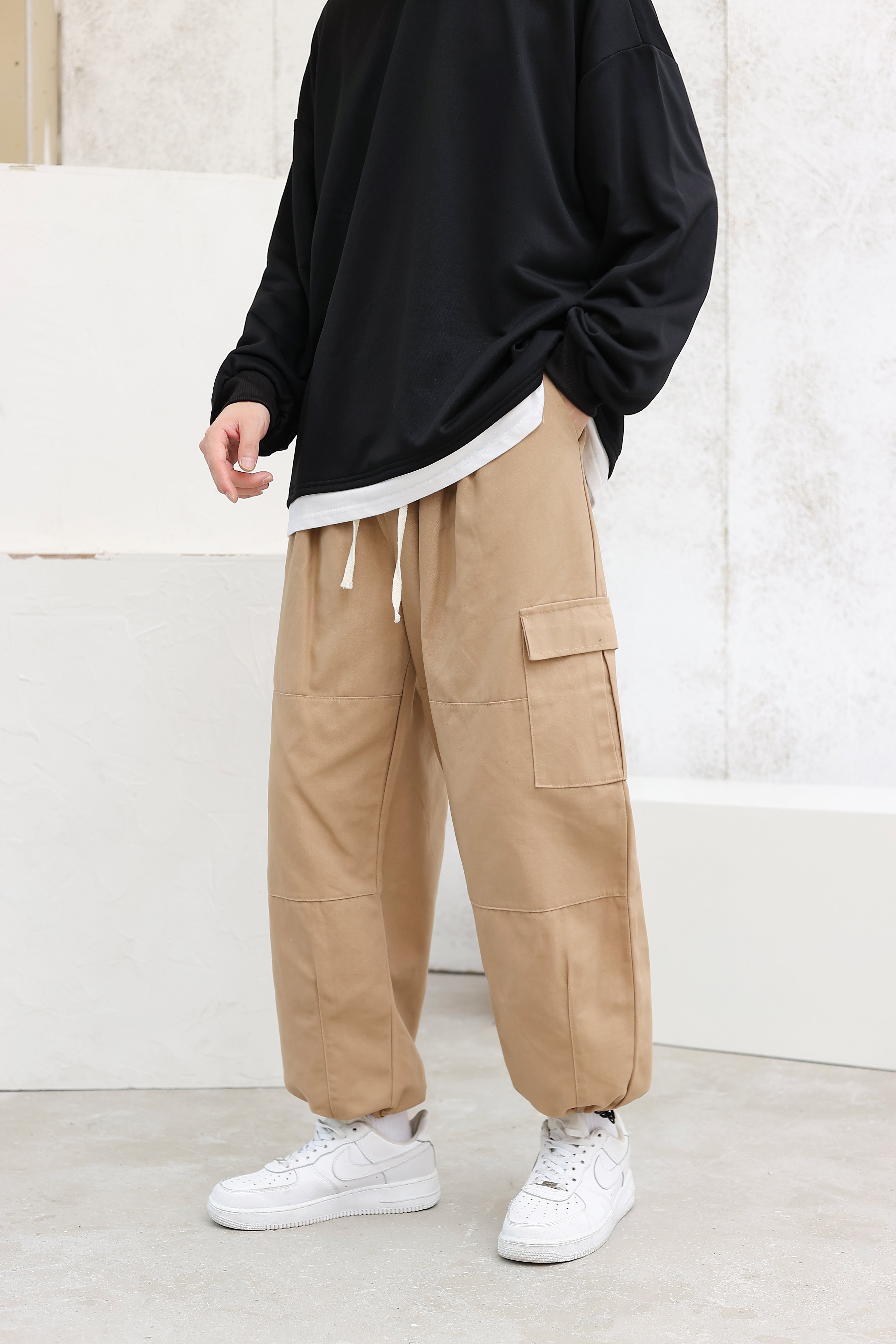 Wide Leg Cargo Pants - nightcity clothing