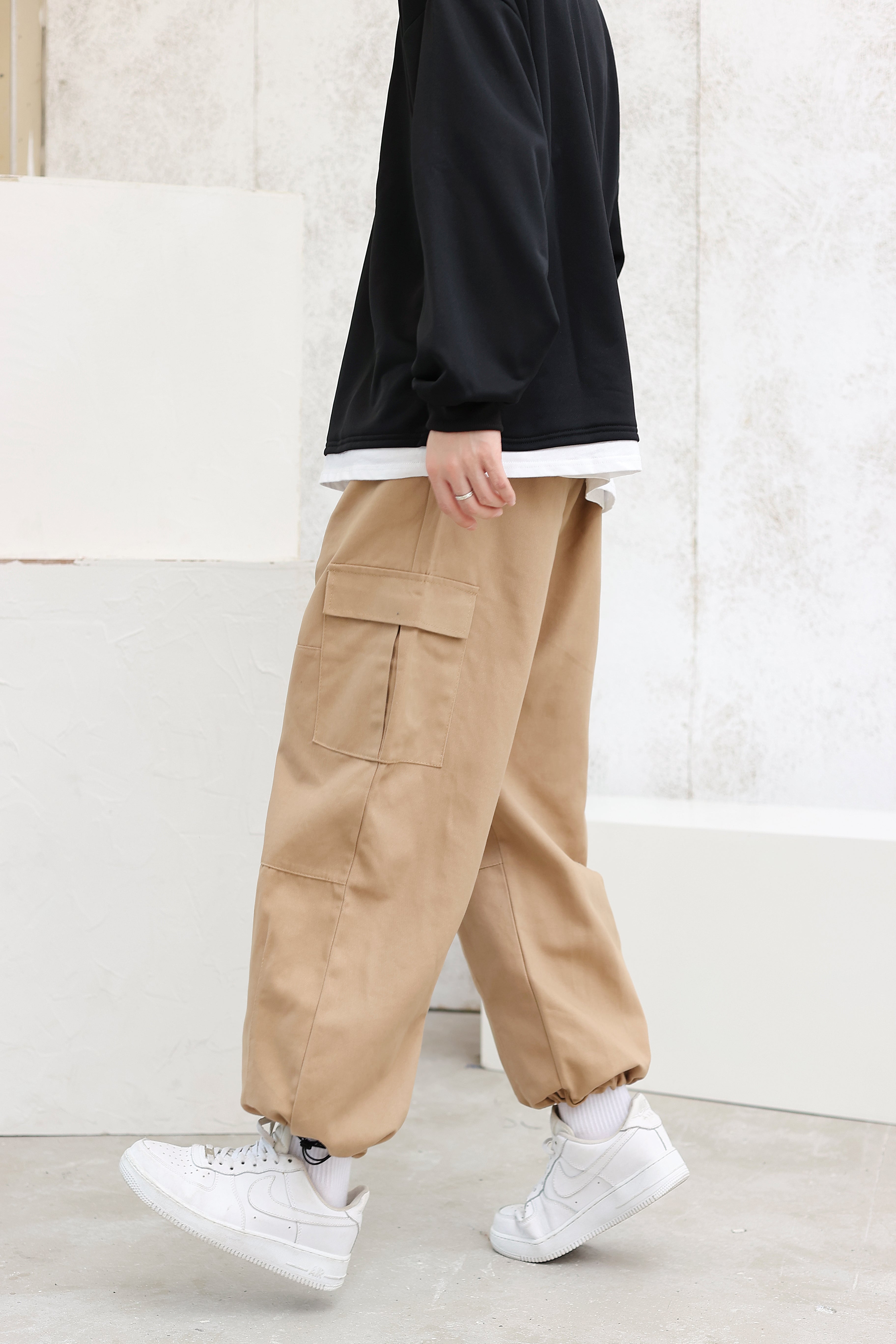 Wide Leg Cargo Pants - nightcity clothing