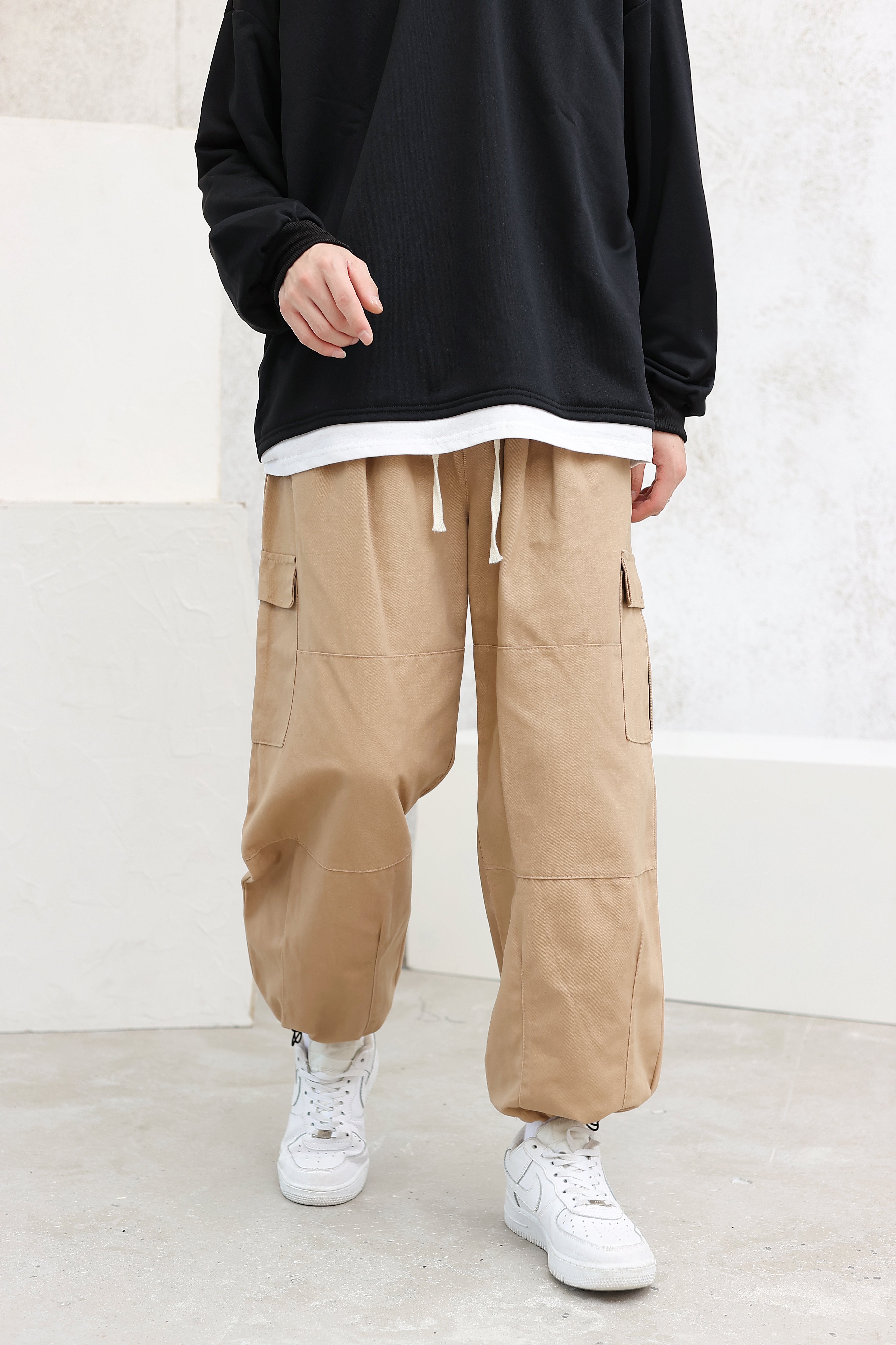 Wide Leg Cargo Pants - nightcity clothing