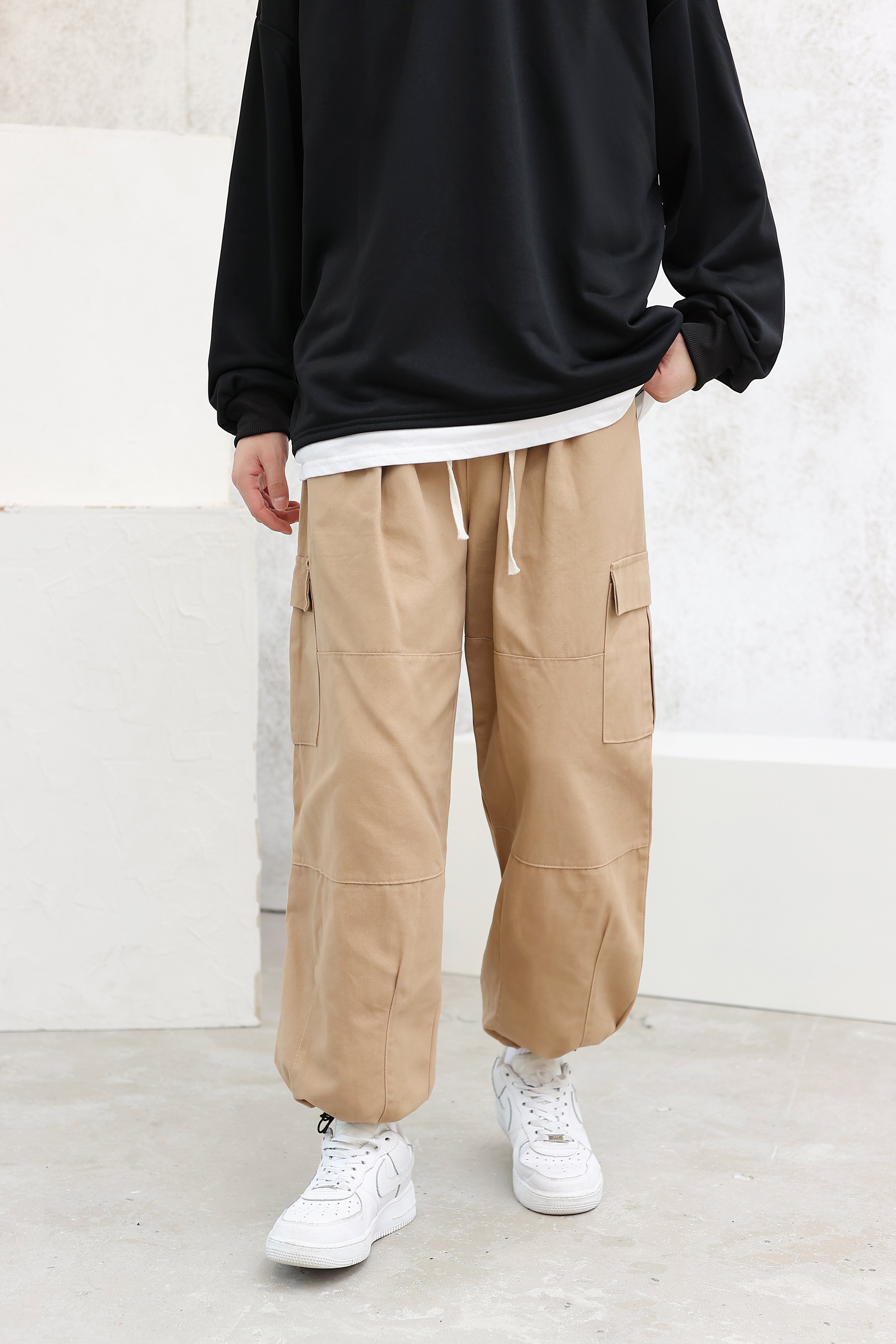 Wide Leg Cargo Pants - nightcity clothing