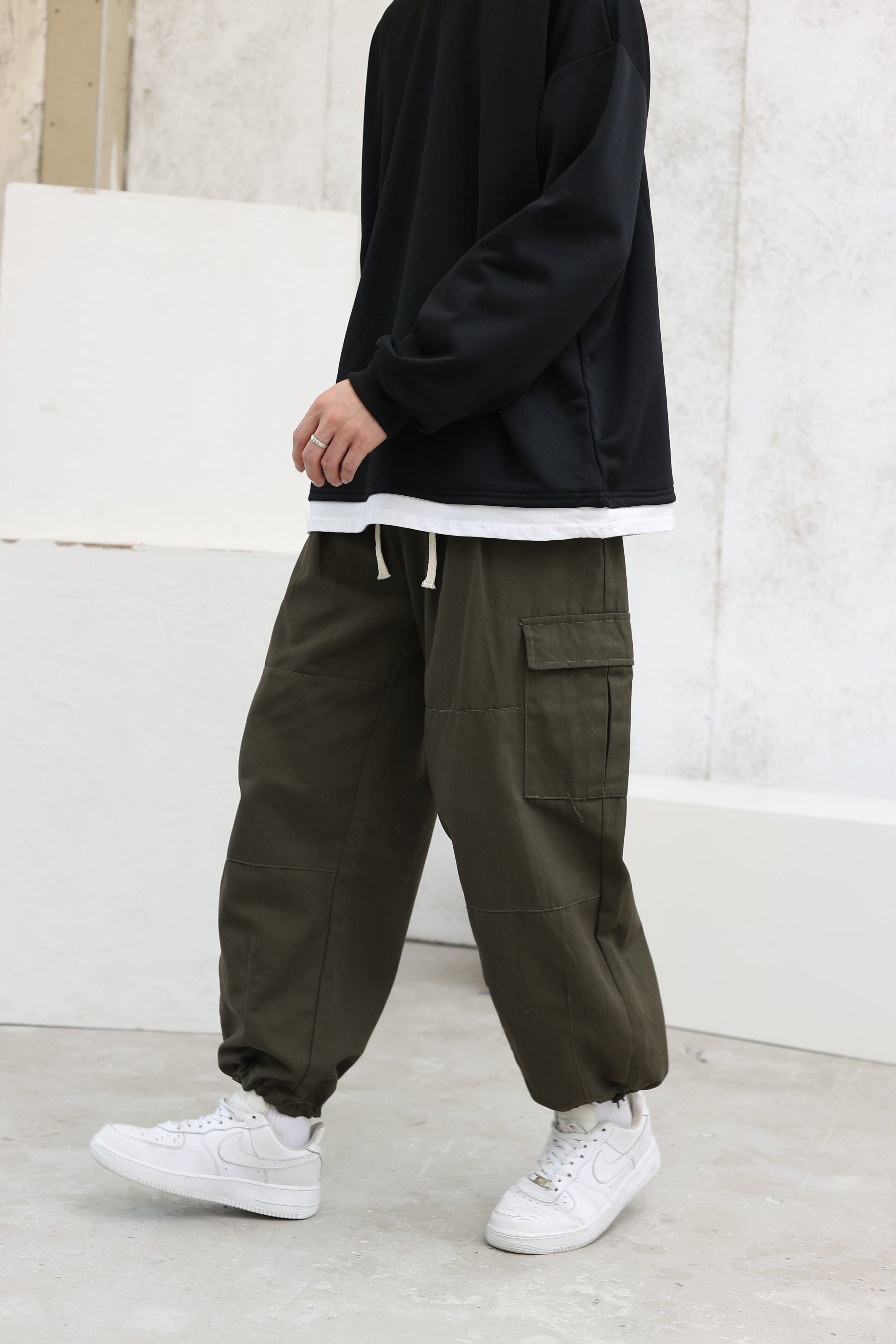 Wide Leg Cargo Pants - nightcity clothing