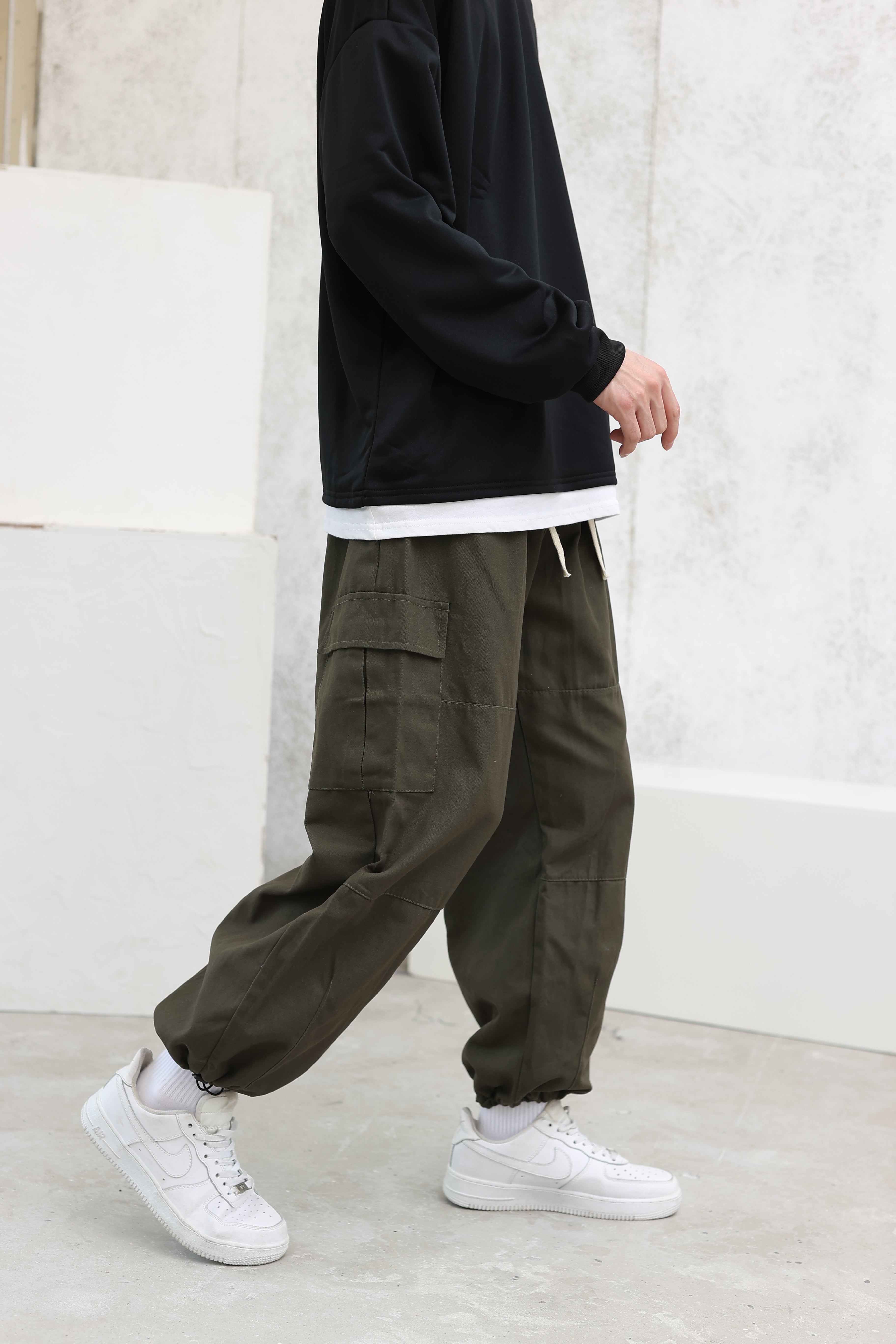 Wide Leg Cargo Pants - nightcity clothing