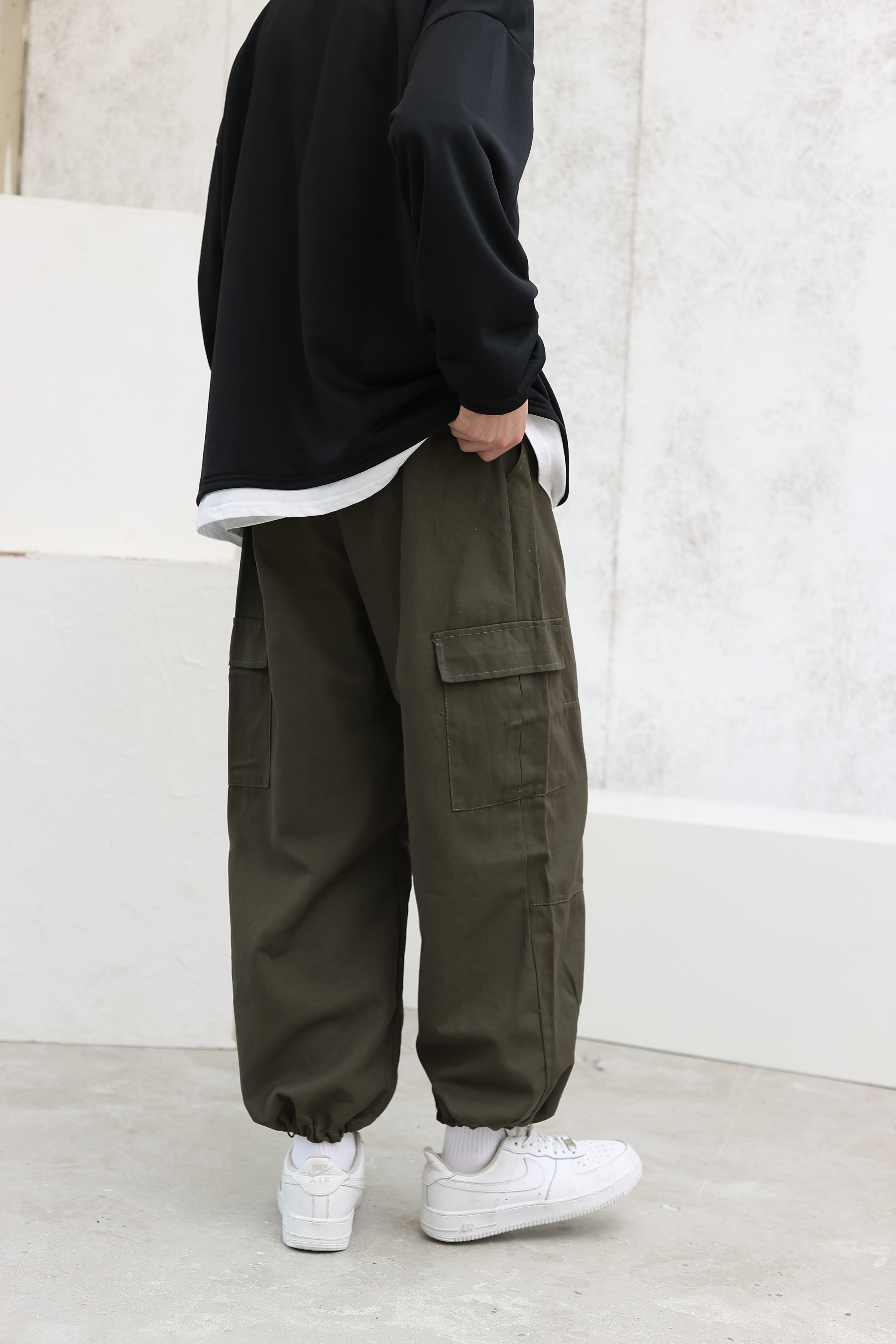 Wide Leg Cargo Pants - nightcity clothing