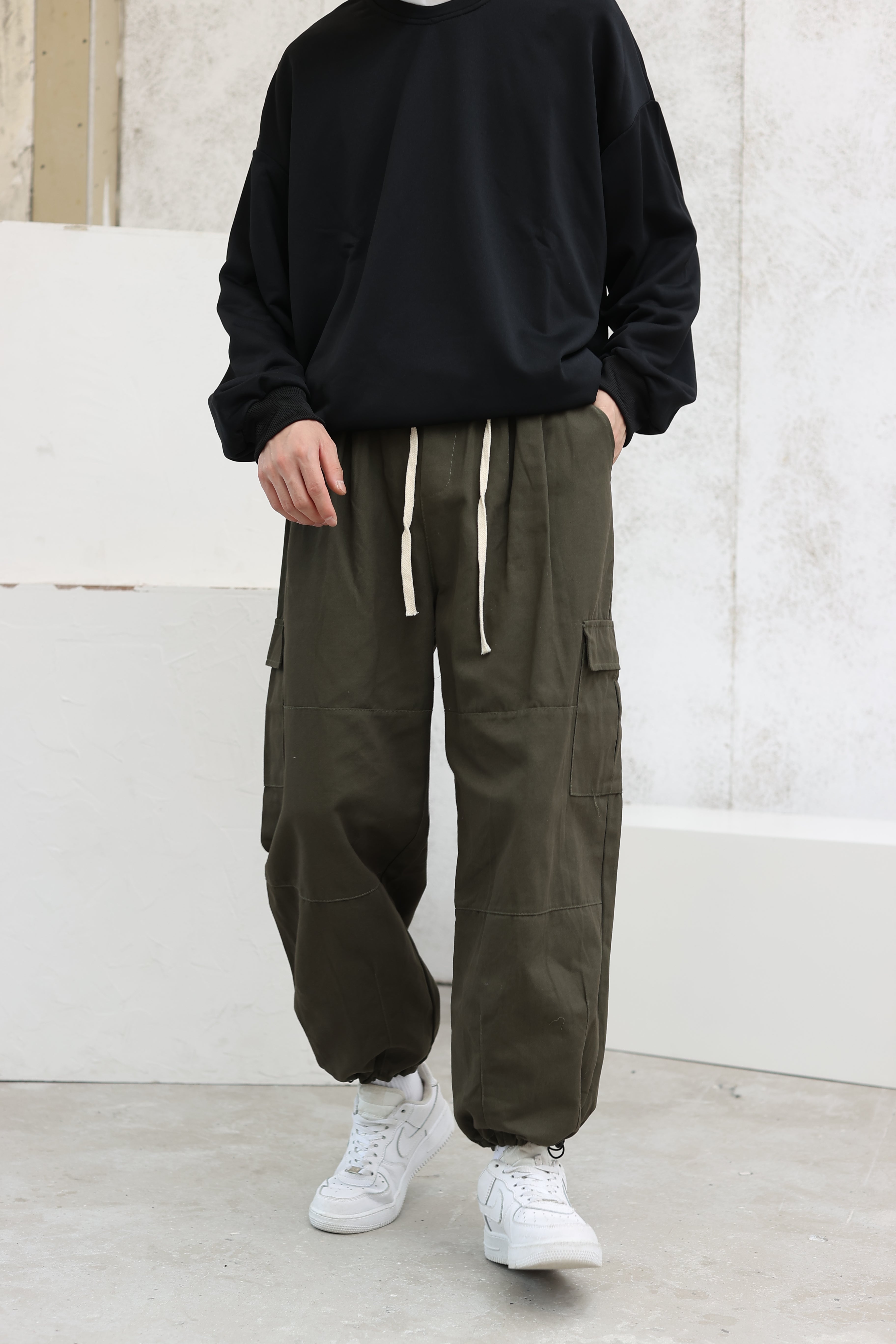 Wide Leg Cargo Pants - nightcity clothing