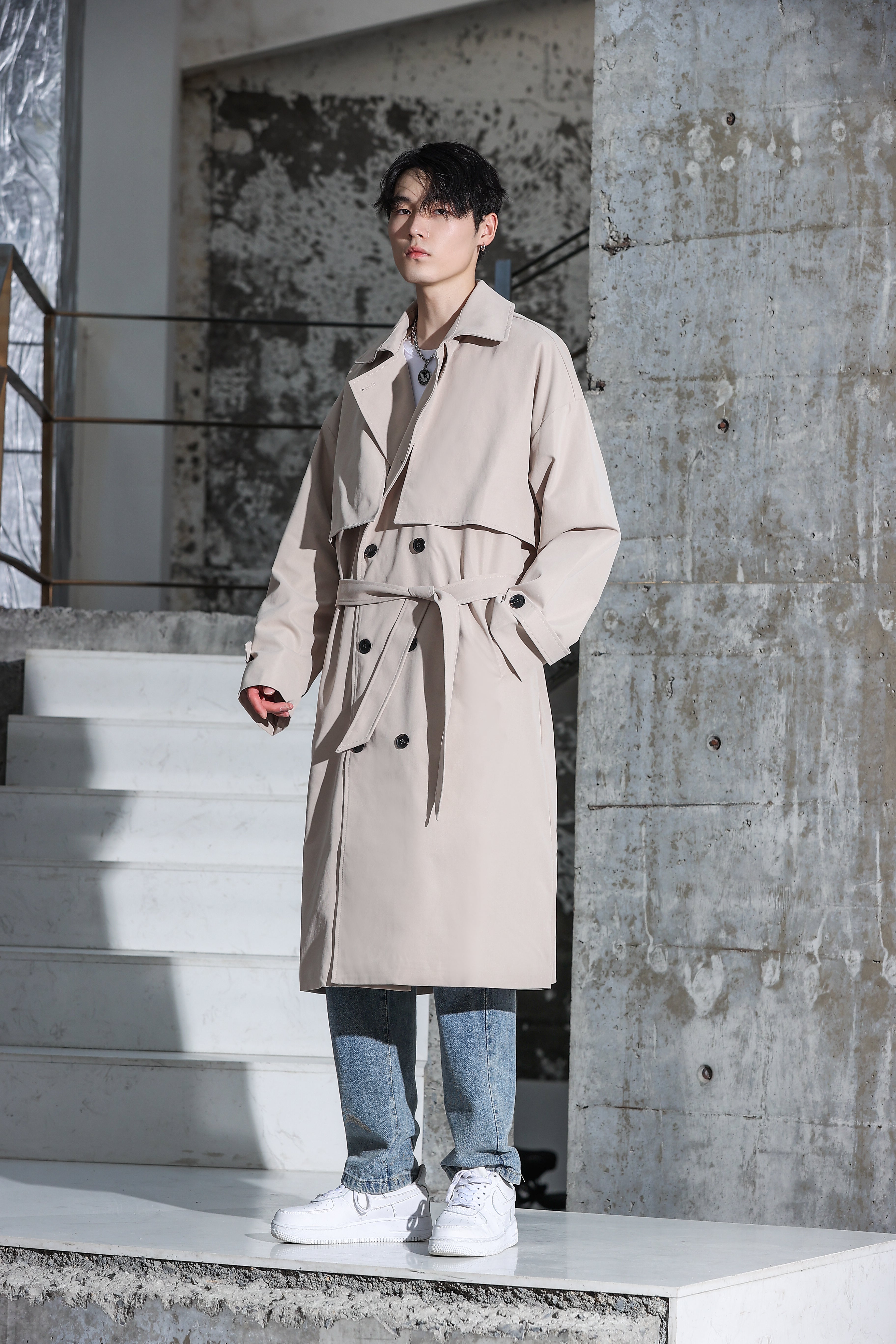 Long Trench Coat - nightcity clothing