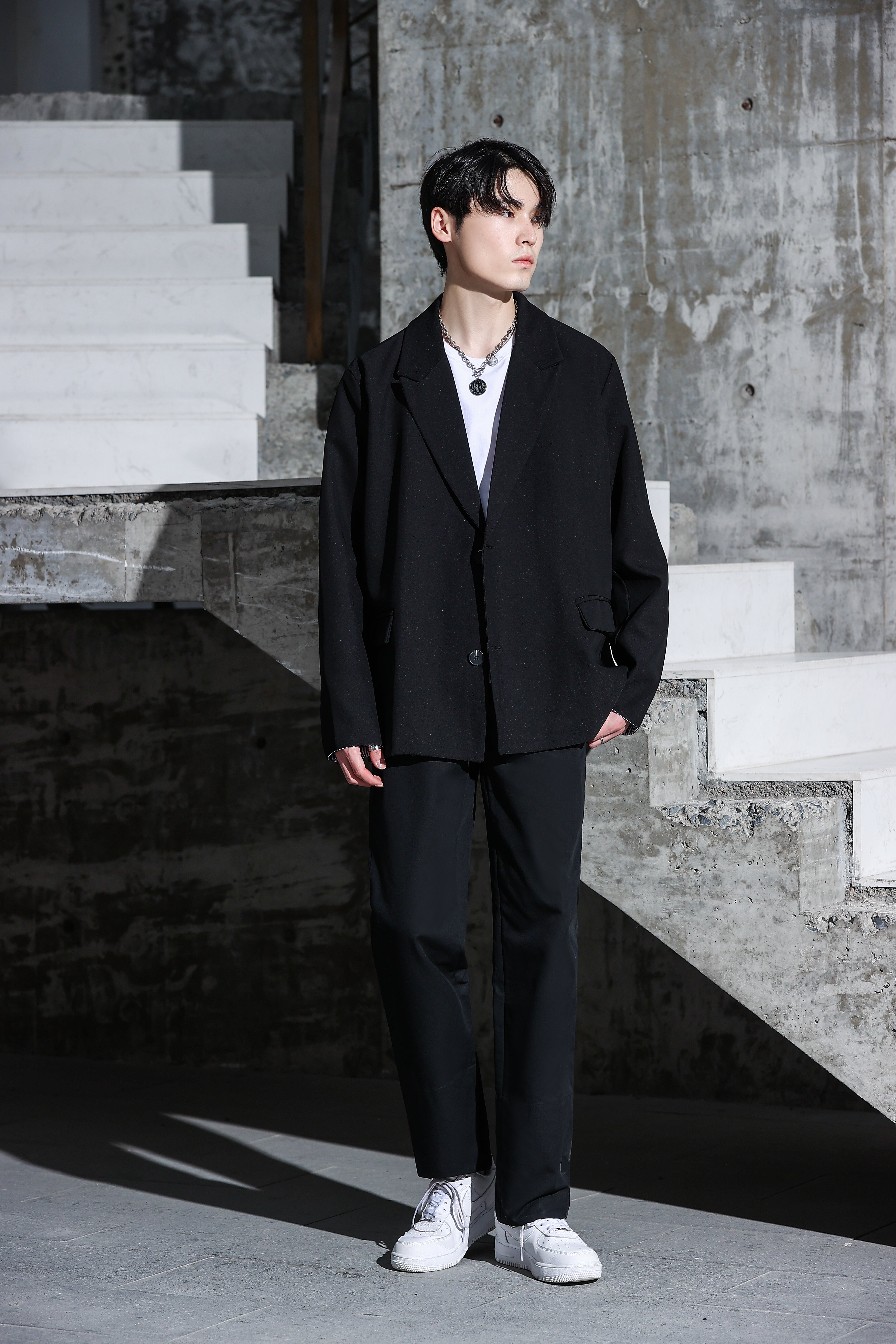 Oversized Suit Jacket II - nightcity clothing