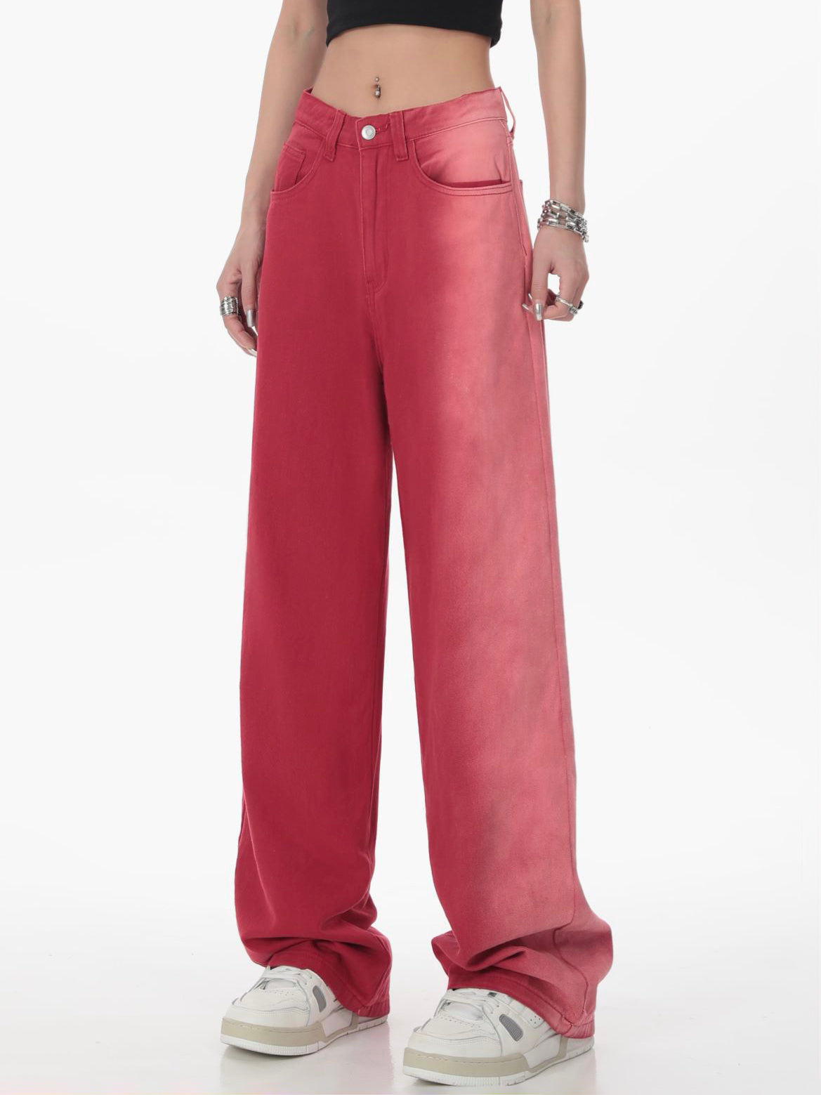 Ombre Straight Fit Pants