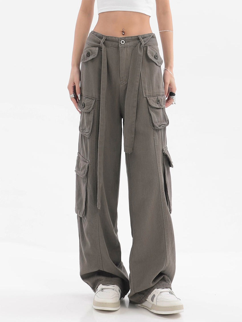 Multi-Pocket Cargo Pants - nightcity clothing