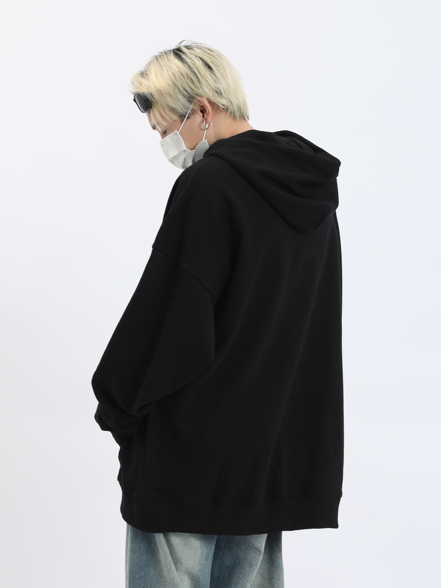 Oversized Drop Shoulder Hoodie