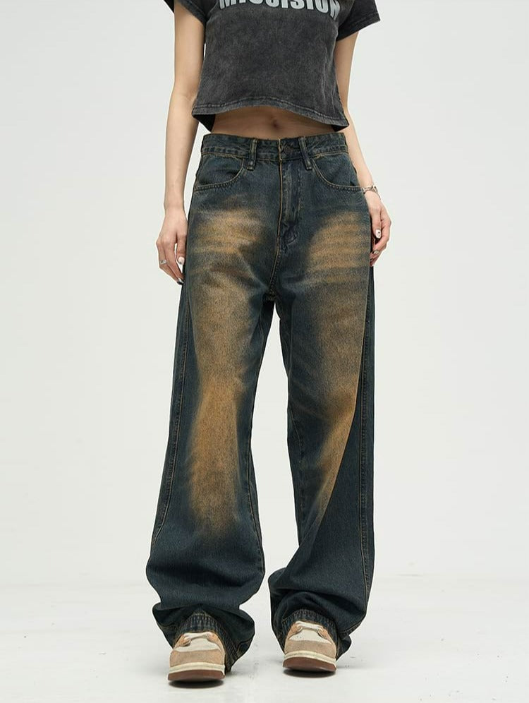 Sandblast Loose Fit Jeans